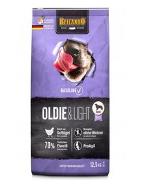 BELCANDO Baseline Oldie & Light granule pro dospělé a starší psy s nízkou aktivitou 12,5 kg