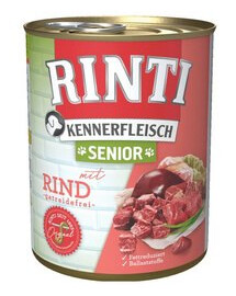 RINTI Kennerfleish Senior Beef s hovězím masem 400 g