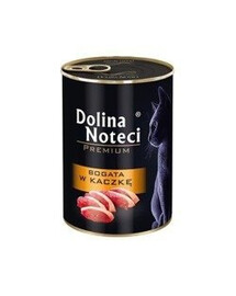 DOLINA NOTECI Prémiová směs chutí s masem pro kočky 24x400g