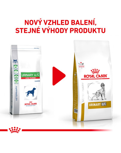 ROYAL CANIN Veterinary Health Nutrition Dog Urinary U/C 14 kg