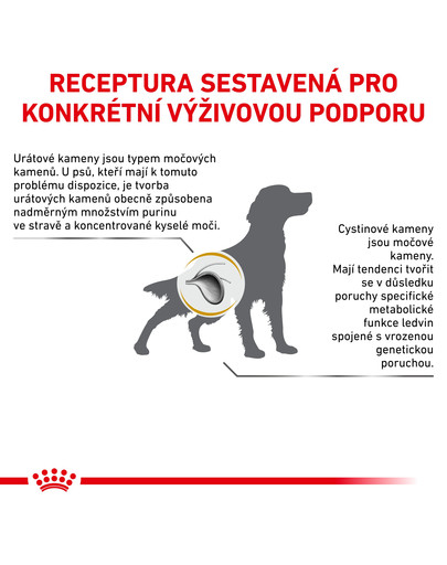 ROYAL CANIN Veterinary Health Nutrition Dog Urinary U/C 14 kg