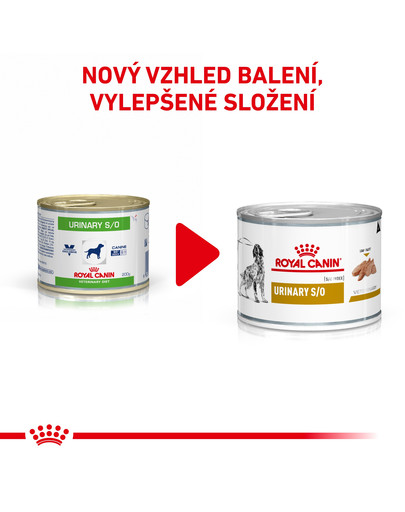 ROYAL CANIN Veterinary Health Nutrition Dog Urinary S/O Konzerva 200 g