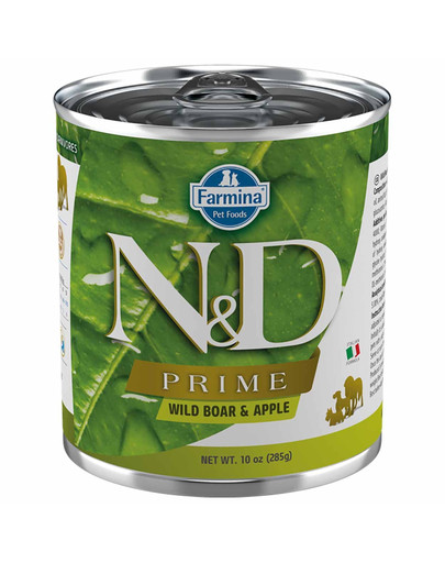 N&D Dog Prime Adult Boar & Apple 285g
