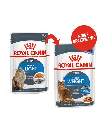 ROYAL CANIN Ultra Light Jelly 85g x12 kapsičky pro kočky s nadváhou v želé