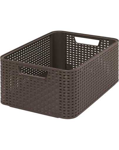 CURVER Úložný box RATTAN Style2 M hnědý