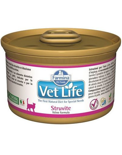 FARMINA VET Life natural diet cat struvite 85 g