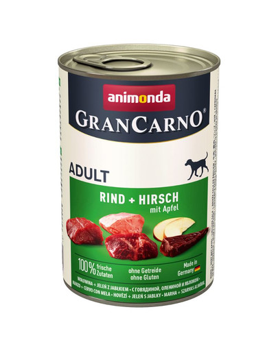 ANIMONDA GranCarno Adult jelení & jablko 6 x 400 g