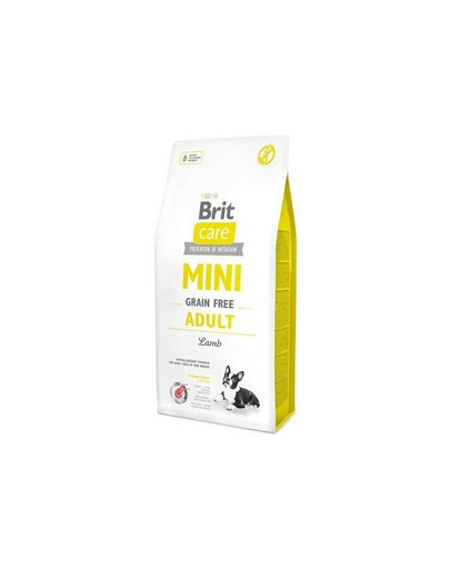 BRIT Care Grain Free Mini dospělé jehněčí 2 x 7 kg