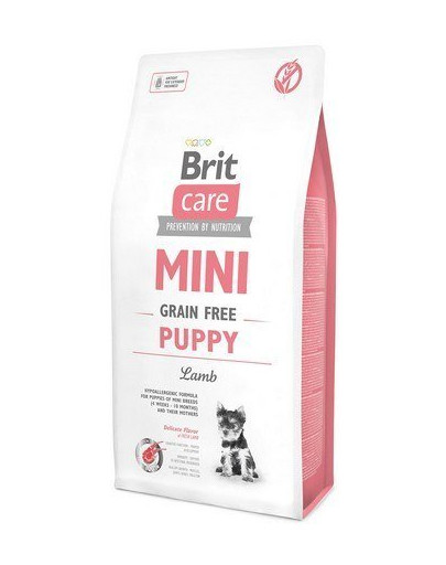 BRIT Care Mini Grain Free Mini Puppy lamb 2 x 7 kg