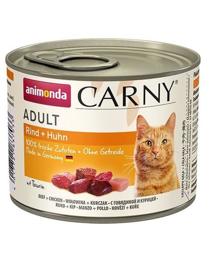 ANIMONDA Carny hovězí & kuře 12 x 200 g