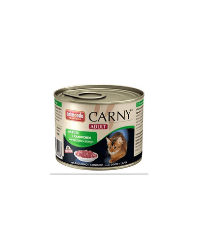 ANIMONDA Carny Adult Krůtí & králík 6 x 200 g