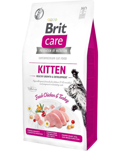 BRIT Care Cat GF Kitten Healthy growth and development 7 kg