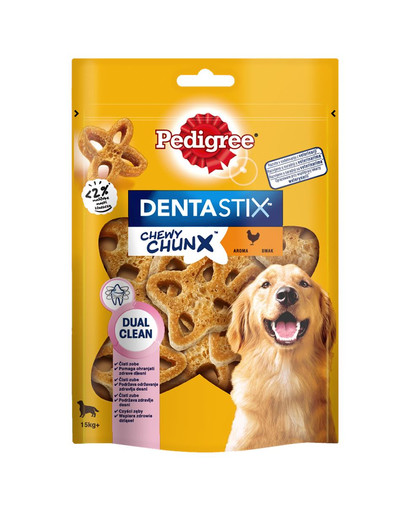 PEDIGREE Dentastix Chewy ChunX Maxi 5 x 68g pro střední a velká plemena