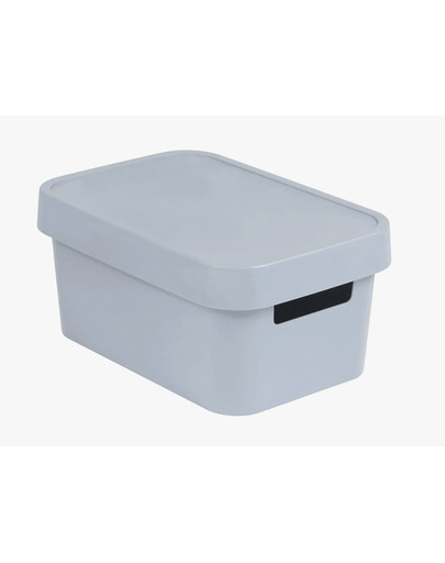 CURVER Úložný box INFINITY 17l s víkem šedý