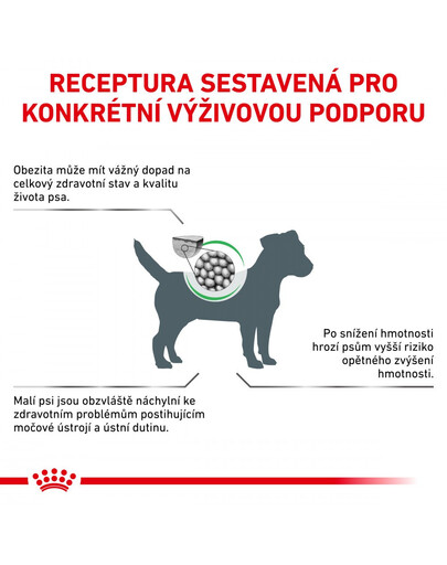 ROYAL CANIN Veterinary Health Nutrition Dog Satiety Small 1.5 kg