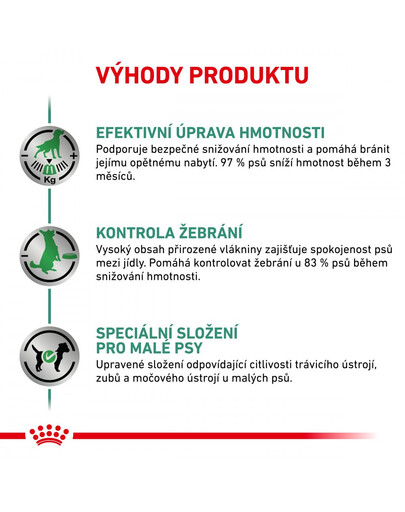 ROYAL CANIN Veterinary Health Nutrition Dog Satiety Small 1.5 kg