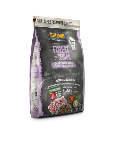 BELCANDO Finest Grain Free Senior 4 kg granule pro starší psy