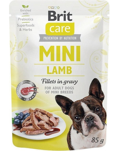 BRIT Care Mini Lamb fillets in gravy 24x85g