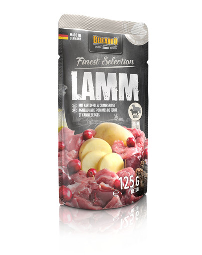 BELCANDO Jehněčí s bramborem & brusinkami 12 x 125g