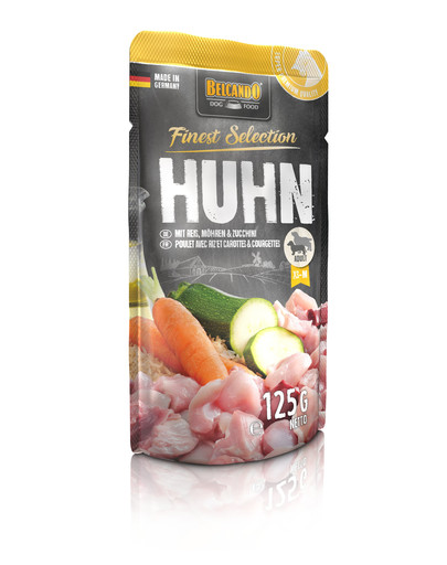 BELCANDO Kuře s rýží, mrkví a cuketou 12 x 125 g