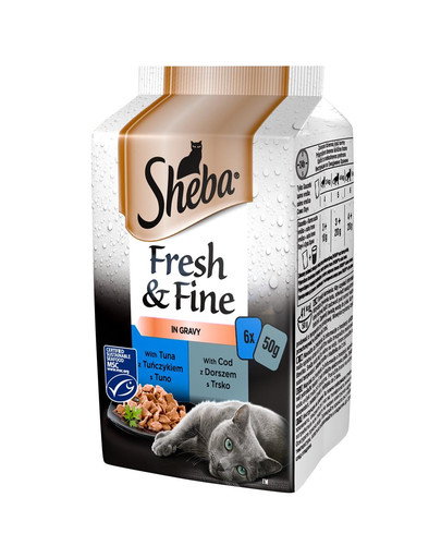 SHEBA Fresh & Fine 72x50g