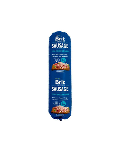 BRIT Premium Sausage 800 g mokré krmivo pro psy všech věkových kategorií