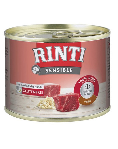 RINTI Sensible konzervy s rýží 185 g