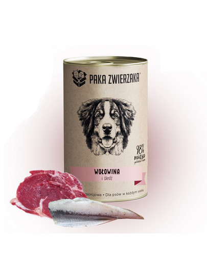 PAKA ZWIERZAKA 400 g mokré krmivo pro psy