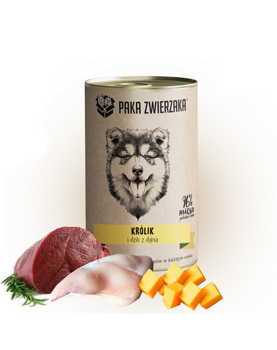 PAKA ZWIERZAKA 400 g mokré krmivo pro psy