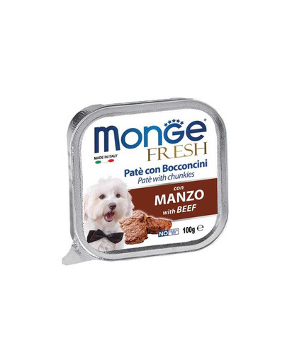 MONGE Fresh Paté pro psy 100g