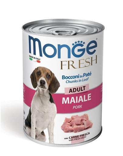 MONGE Fresh konzerva pro psy 400g