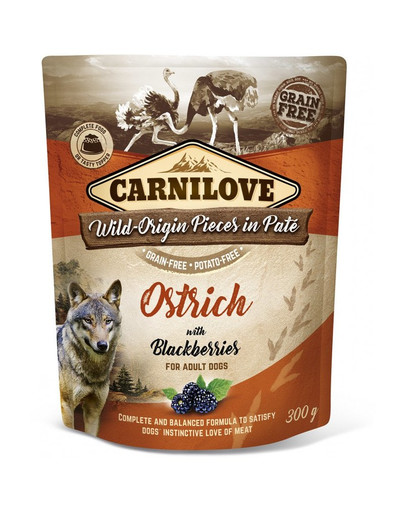 CARNILOVE Dog Paté 300g mokré krmivo pro psy bez obilovin