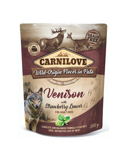 CARNILOVE Dog Paté 300g mokré krmivo pro psy bez obilovin