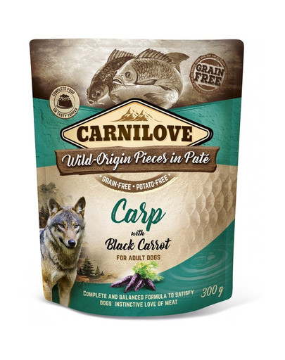 CARNILOVE Dog Paté 300g mokré krmivo pro psy bez obilovin