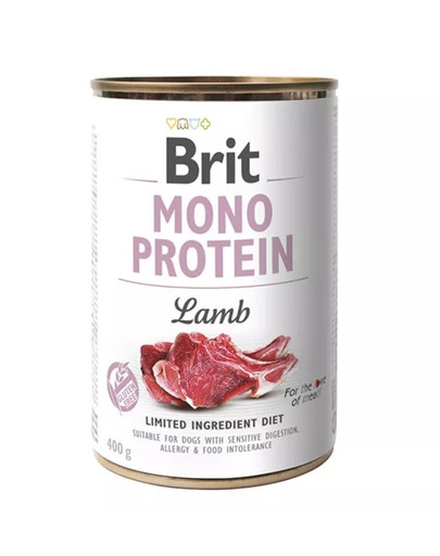 BRIT Mono Protein 6 x 400 g konzervy pro psy