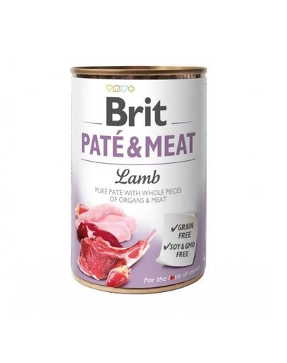 BRIT Pate&Meat 6 x 400 g psí paštiky v konzervě