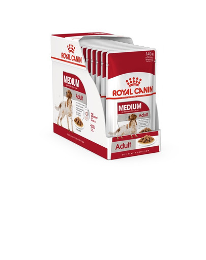 ROYAL CANIN Medium adult kapsička ve šťávě pro dospělé střední psy