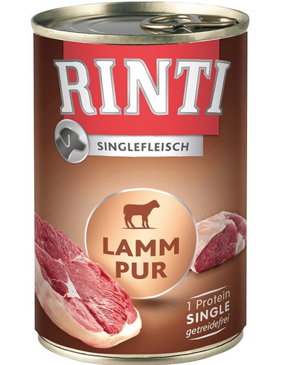 RINTI Singlefleisch Pure monoproteinové krmivo pro dospělé psy 400 g