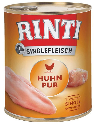 RINTI Singlefleisch Pure monoproteinové krmivo pro dospělé psy 400 g