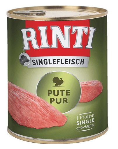 RINTI Singlefleisch Pure monoproteinové krmivo pro dospělé psy 400 g