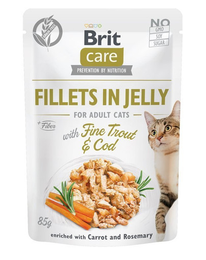 BRIT Care Fillets in Jelly kapsičky v želé pro kočky - 24 x 85 g
