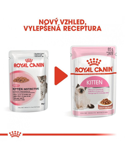 ROYAL CANIN Kitten Instinctive v omáčce