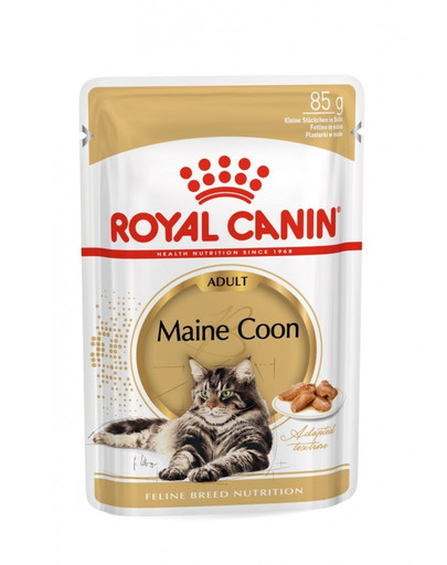 ROYAL CANIN Maine Coon Adult vlhké krmivo v omáčce pro dospělé mainské mývalí kočky