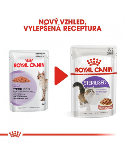 ROYAL CANIN Sterilised v omáčce
