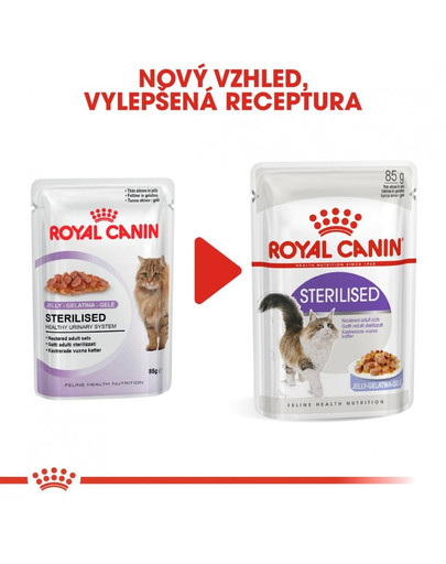ROYAL CANIN Sterilised v želé
