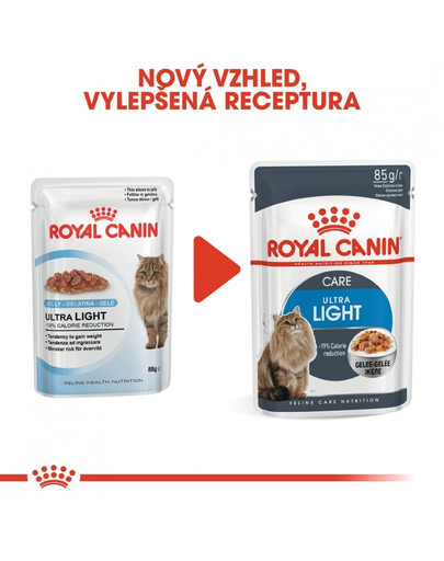 ROYAL CANIN Ultra Light v želé