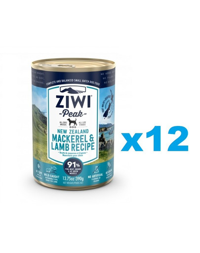 ZIWIPEAK Psí konzerva 12 x 390 g