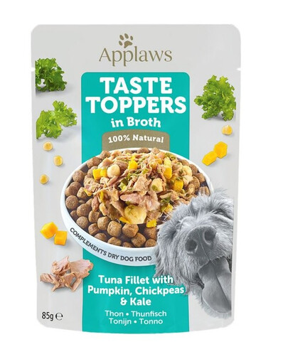 APPLAWS Taste Toppers Filet z tuňáka, dýně, kapusta ve vývaru 85 g