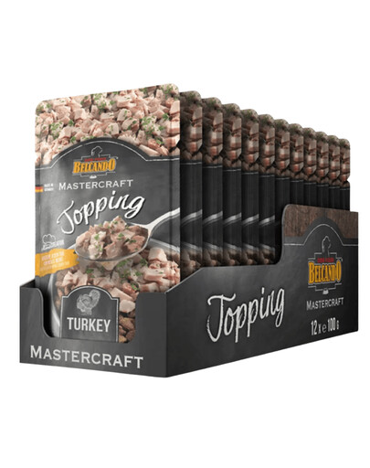 BELCANDO Mastercraft Topping Turkey 12 x 100 g