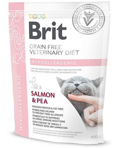 BRIT Veterinary Diets Cat Hypoallergenic - 400 g